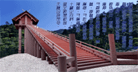 古代出雲歷史博物館 古代出雲大社本殿復原模型○島根縣出雲市大社町杵築東