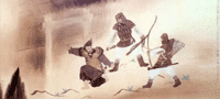 橿原神宮藏 谷本蘇牛『神武天皇御一代記繪卷』 道臣命、大久米命奉召諸兄猾○奈良縣橿原市久米町