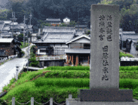 奈良縣櫻井市小夫 櫻井都祁線 倭笠縫邑、泊瀨齋宮舊跡承傳地