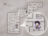 表示平面圖時，亦會表示主角的位置。©2007 ~ 2009 FOG / NIPPON ICHI SOFTWARE INC.